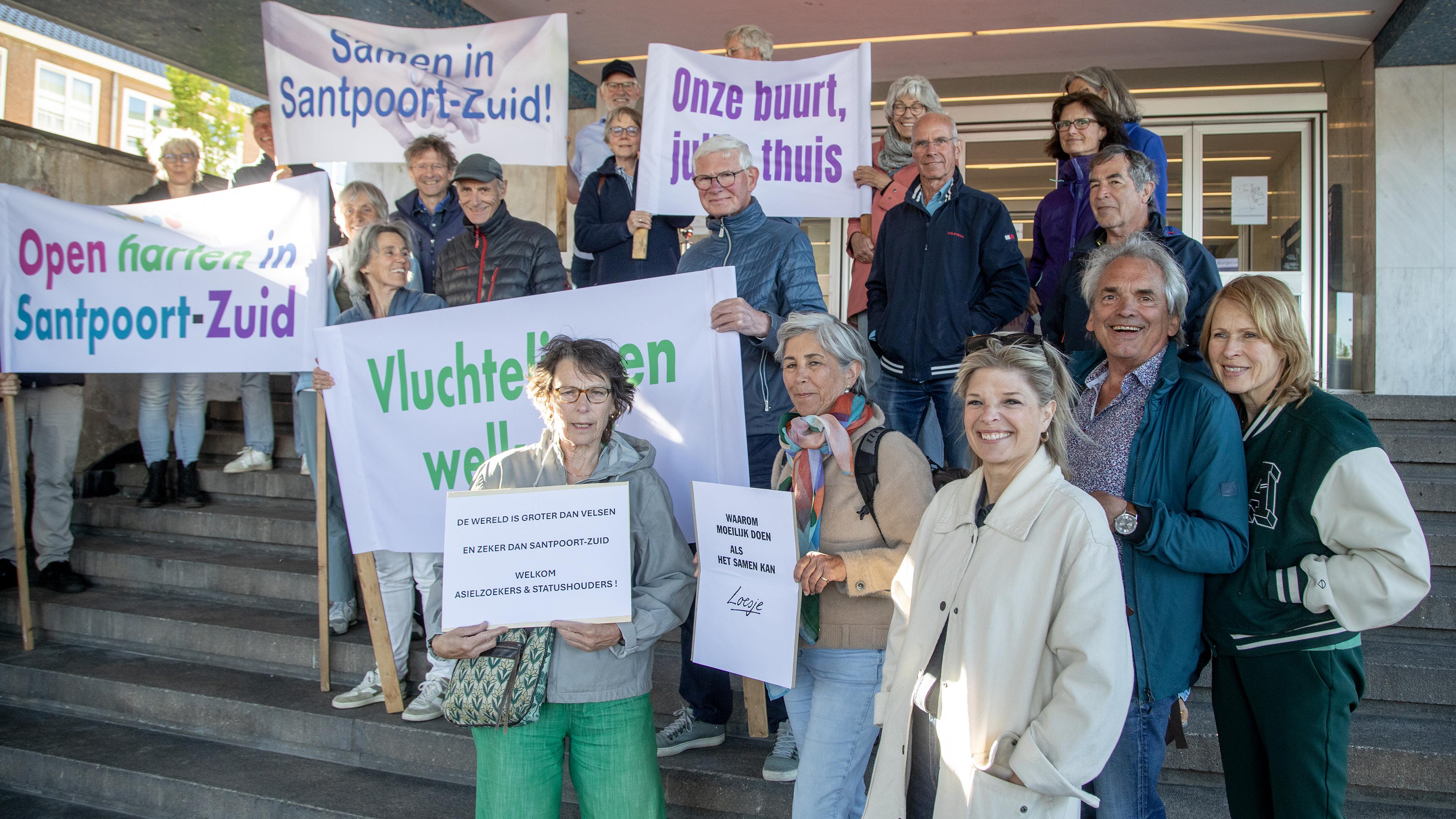 Mogelijk een referendum over azc in Santpoort-Zuid. Zorgen over leefbaarheid. Spaarnwoude voor enkel