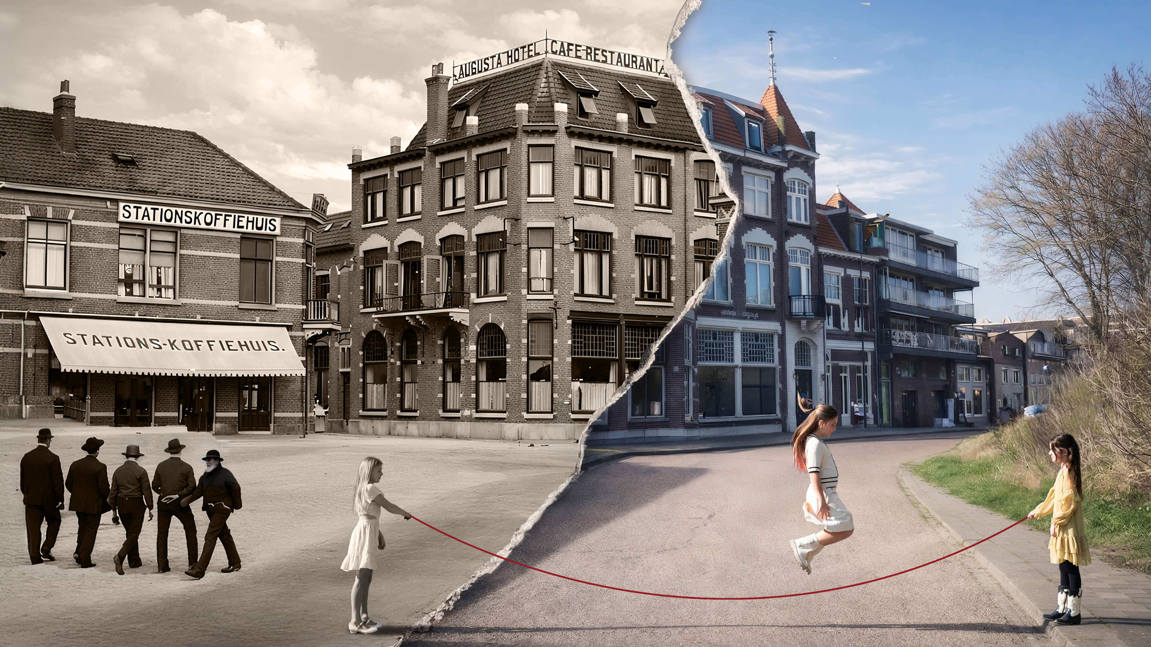 Photographer Ed Geels brings old and new IJmuiden together for anniversary calendar: 'It’s quite a task'