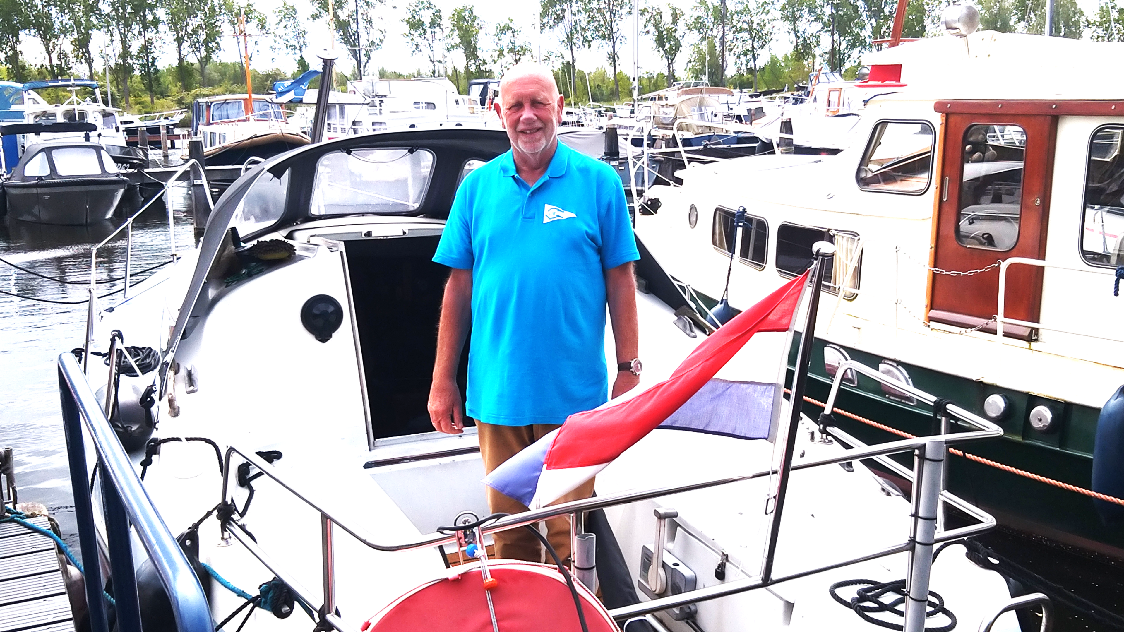 Teun and his 'Opa' ready for the boating season: 'We want to go to Friesland this summer'
