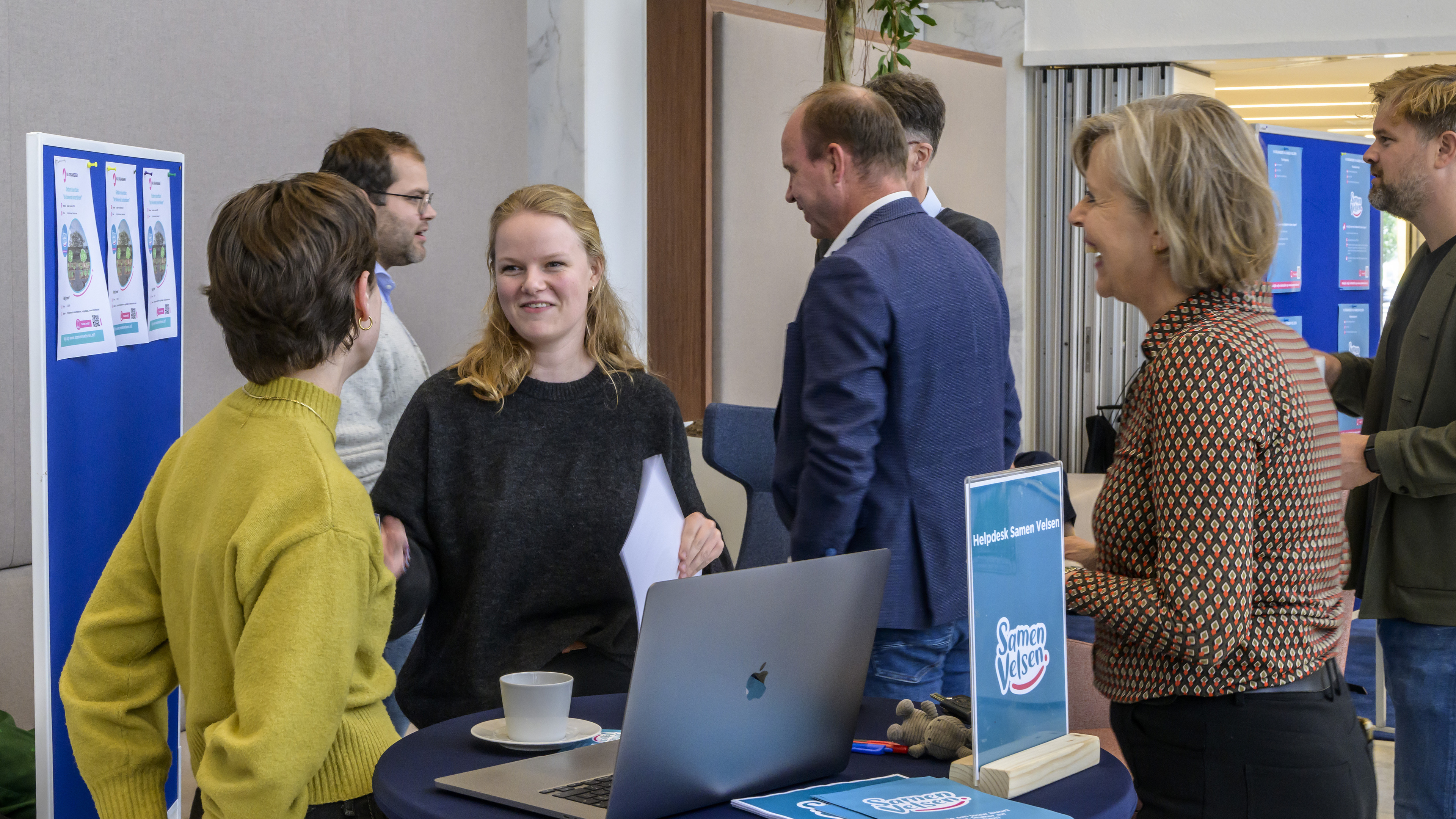 Een eetbare buurttuin in Velserbroek dankzij Samenspel Velsen. Veel initiatieven worden daadwerkelij