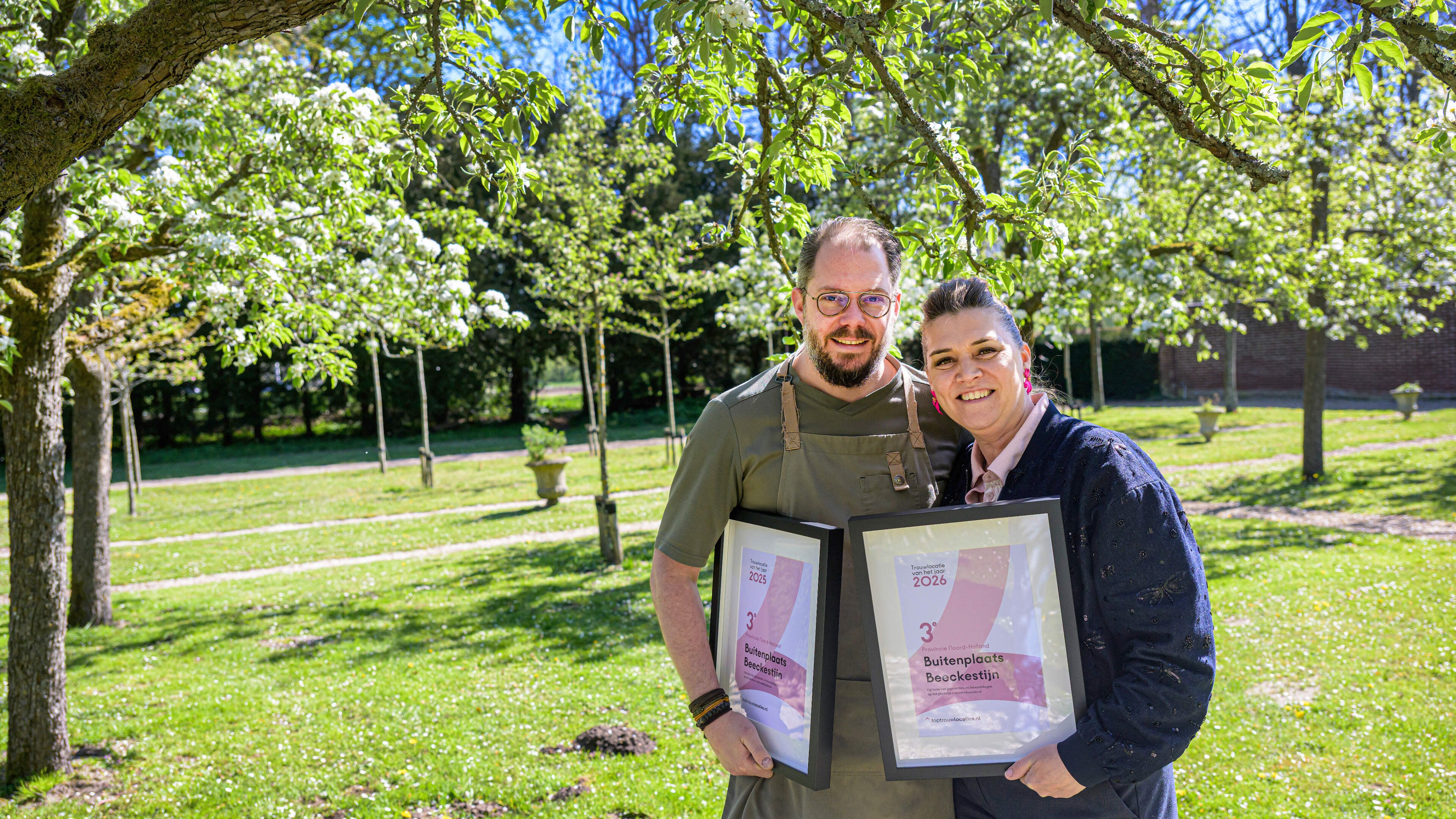 Brasserie Beeckestijn in Velsen-Zuid named third best wedding venue in North Holland: 'We put ourselves in the guest's shoes'