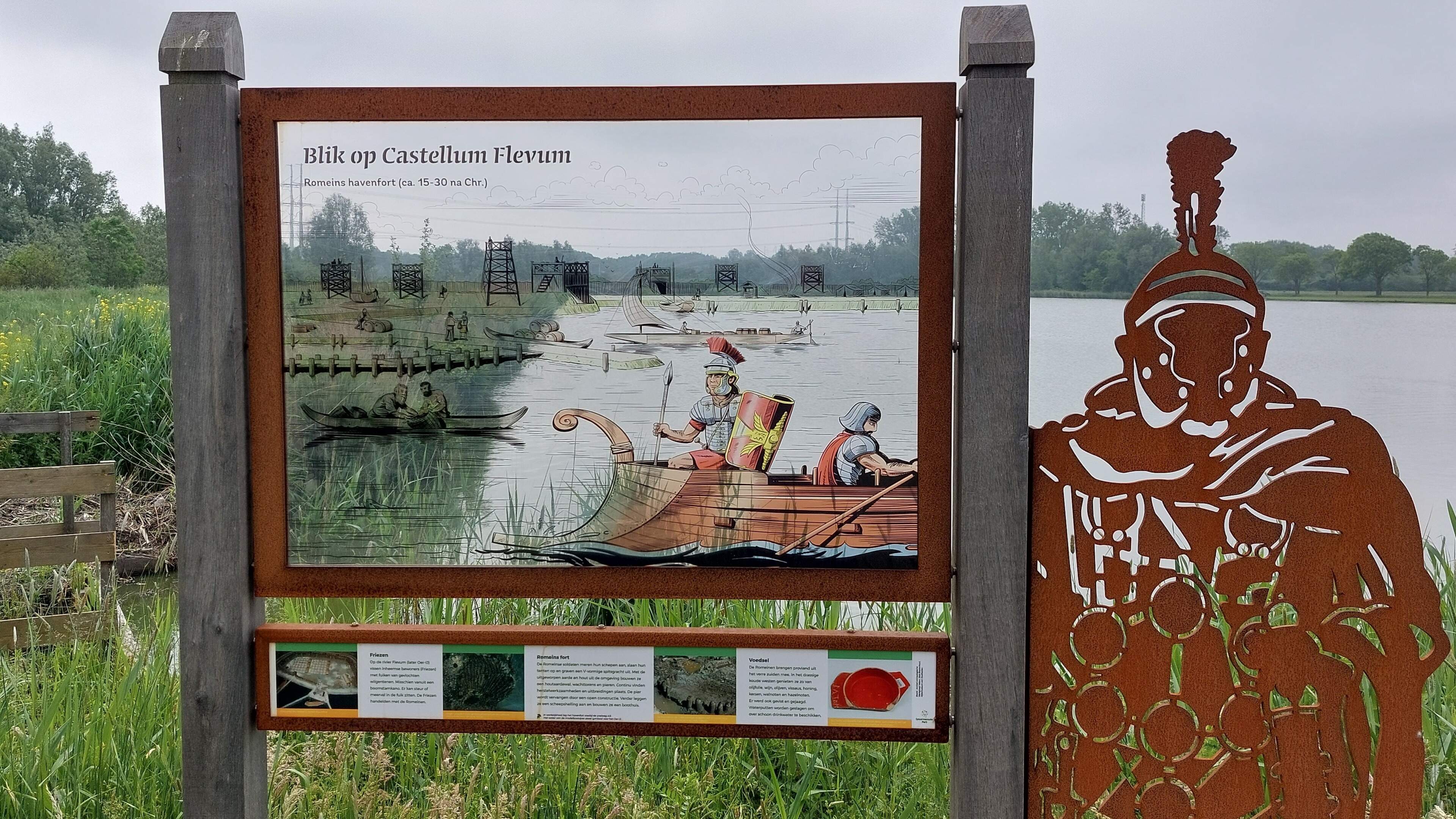 In the footsteps of the Romans: excursion through Spaarnwoude