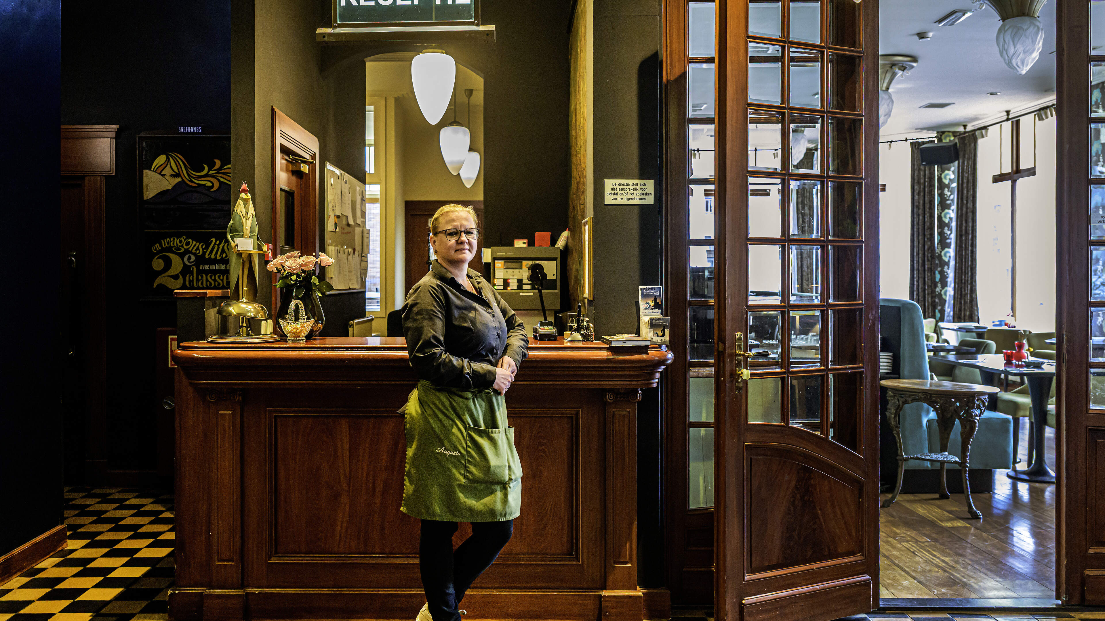 Sabine works in a hotel with a story: ‘We have many regular guests, people you get to know better over time’