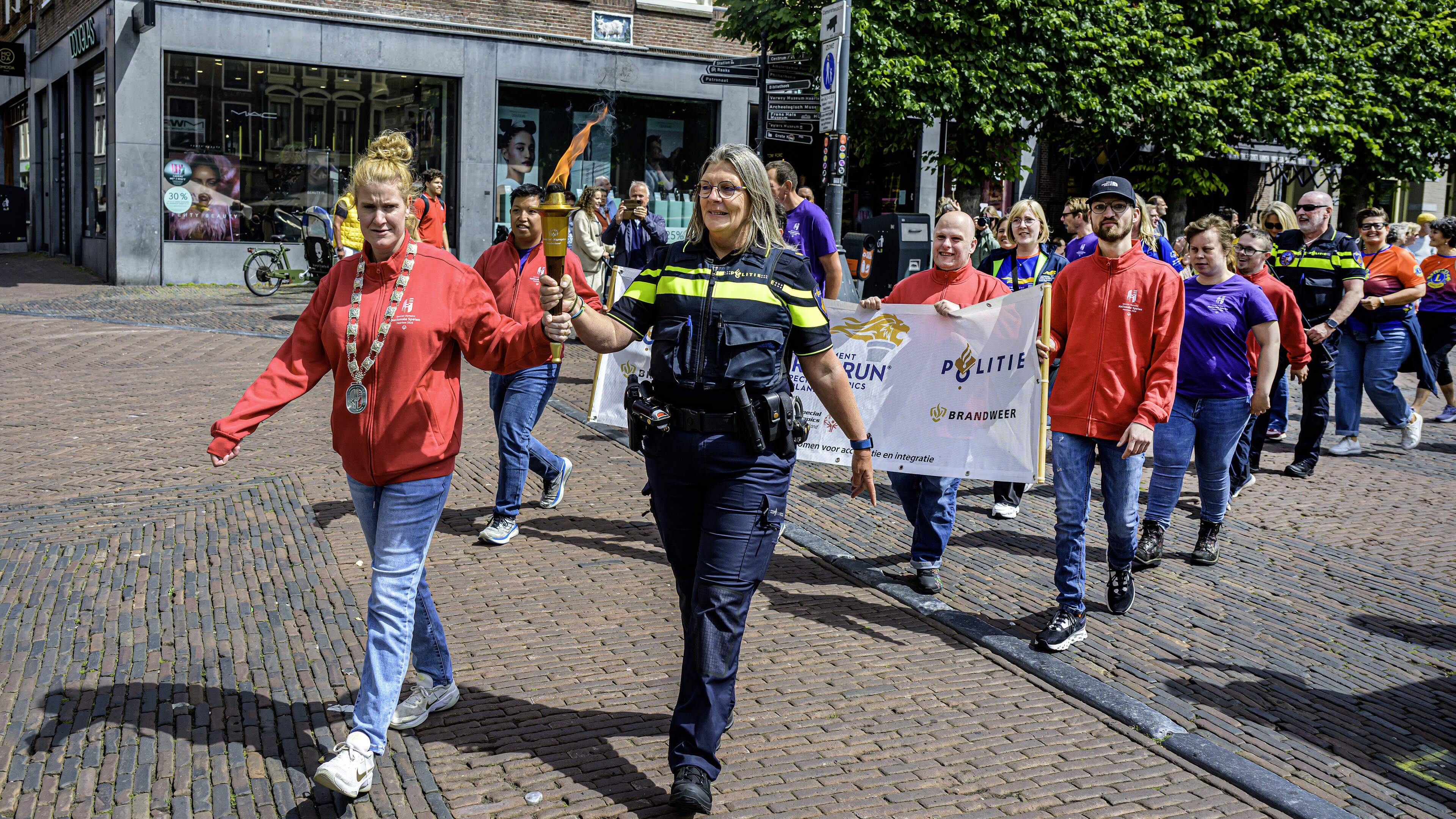Flame of Hope arrives in Haarlem: Special Olympics for athletes with intellectual disabilities set to begin