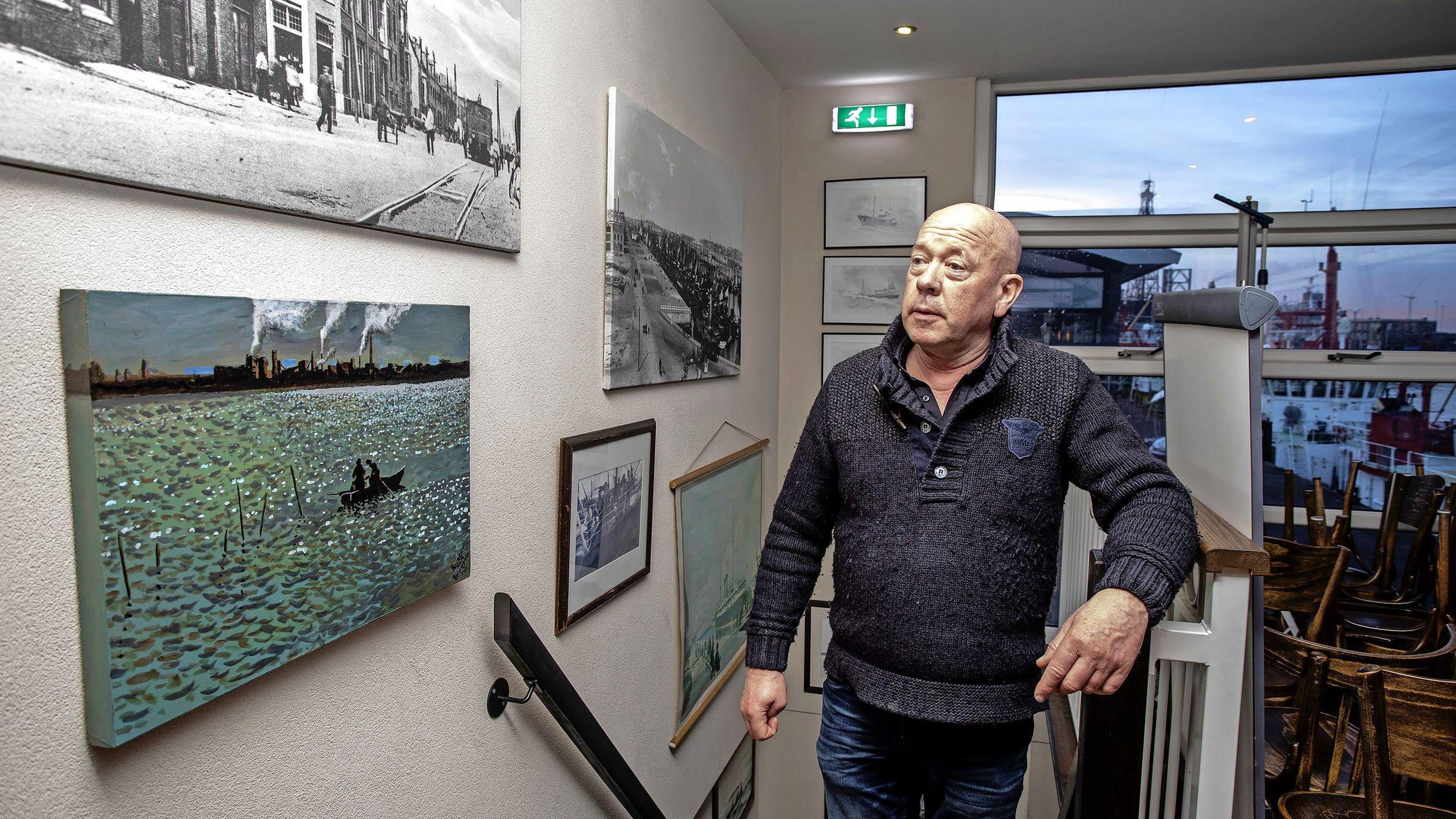 Bart Panis (1962 - 2024) had zijn eigen praathuis en huiskamer in het havengebied