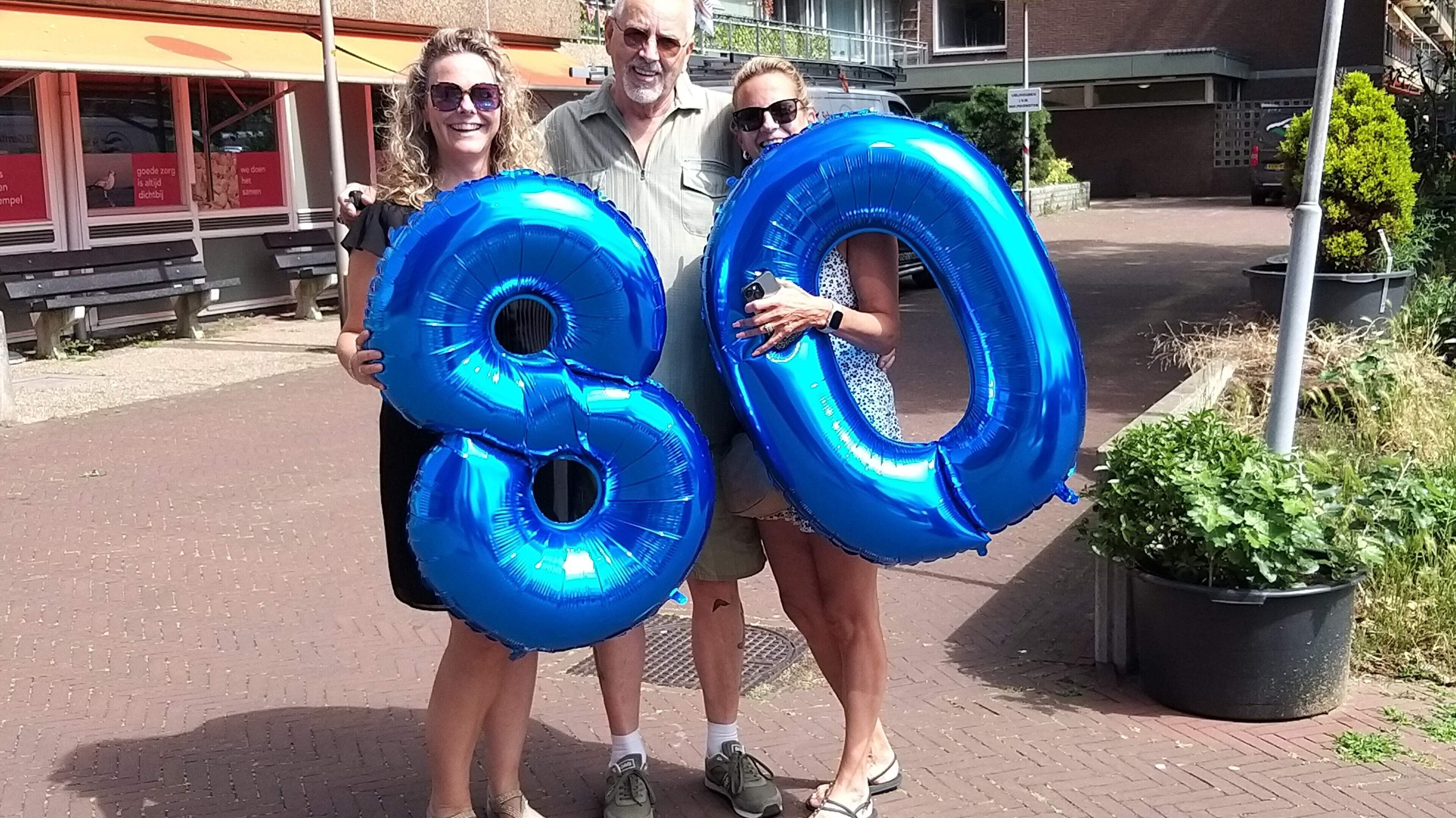 Piet turns 80 and flies the flag: 'I should have been dead by now'