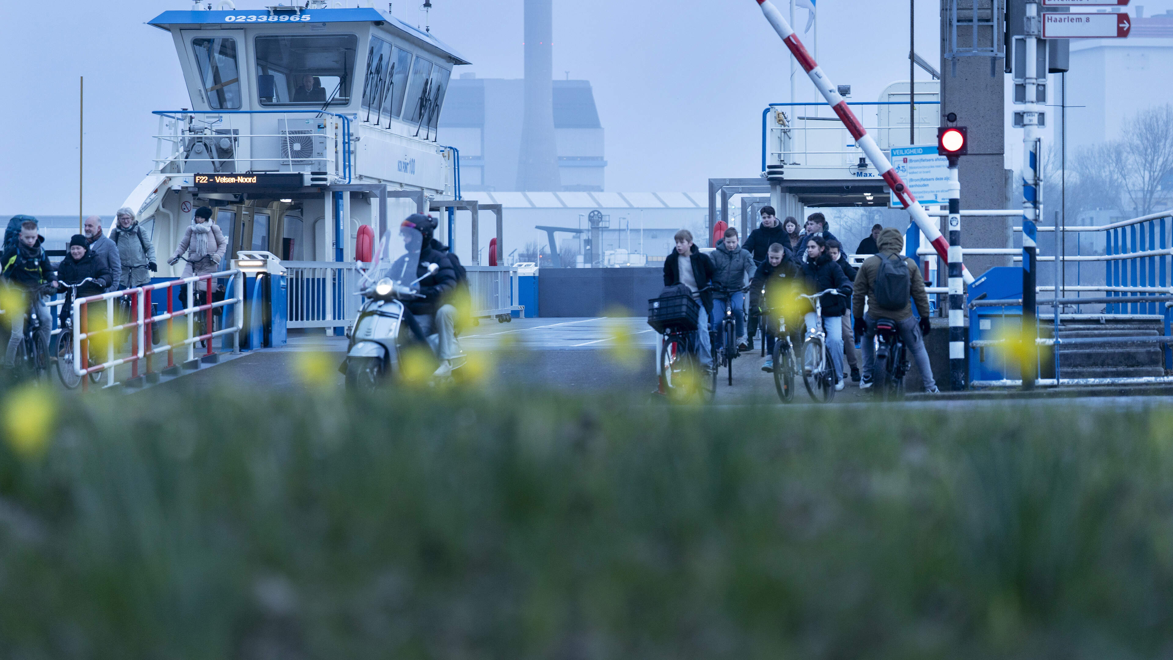 Velsen rush-hour ferry out of service for two work weeks in May