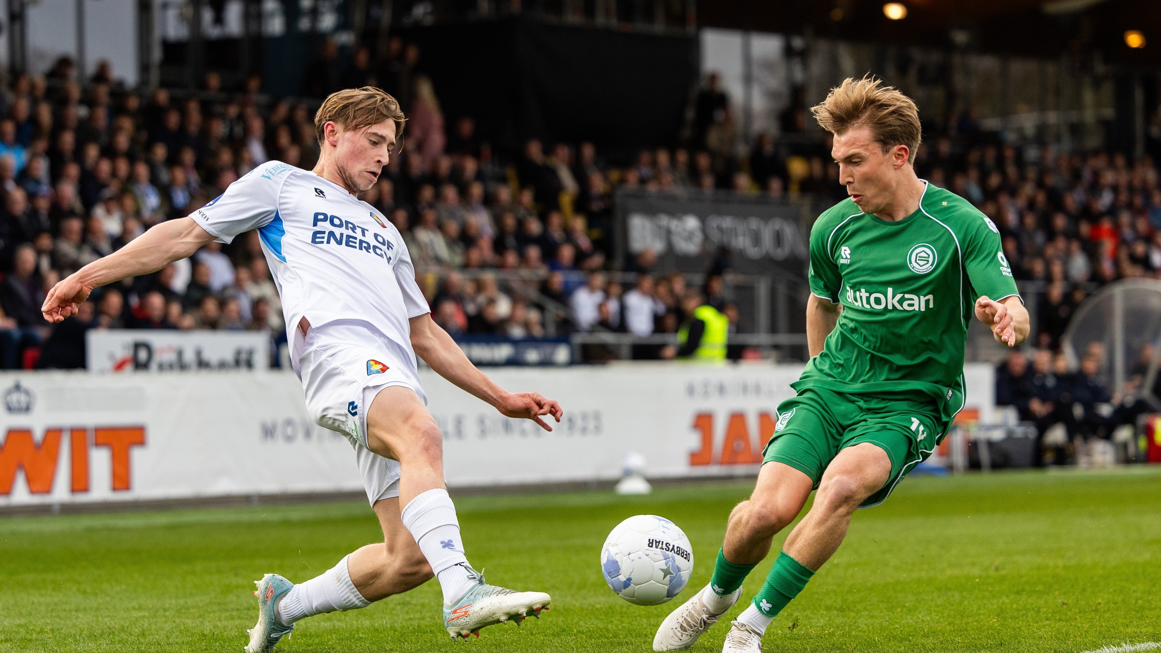 Telstar beaten at home by FC Groningen; what worked against national champions fails against Groningen