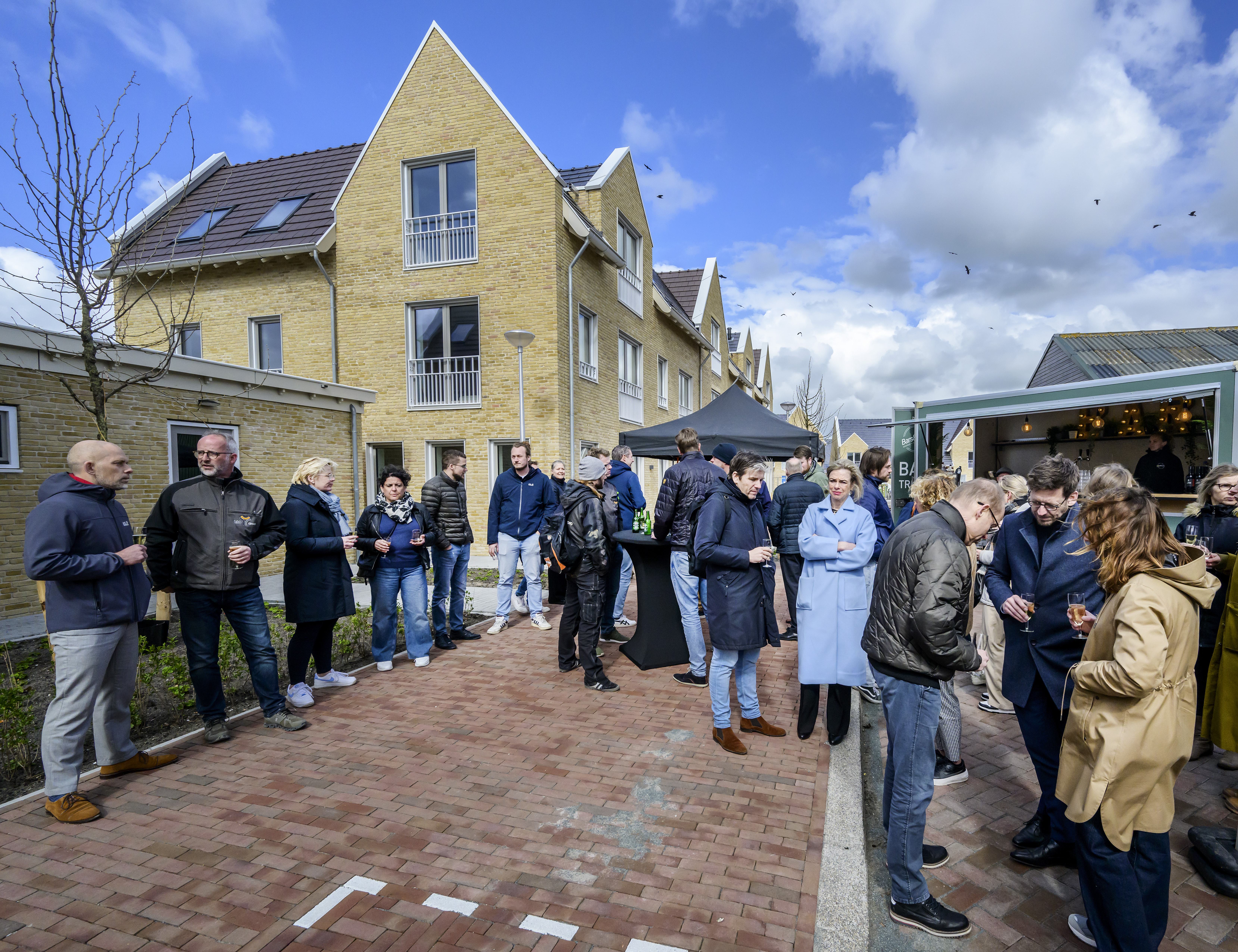 Met de oplevering van 72 sociale huurwoningen is het grootste deel van nieuwbouwproject Hofgeest Bui
