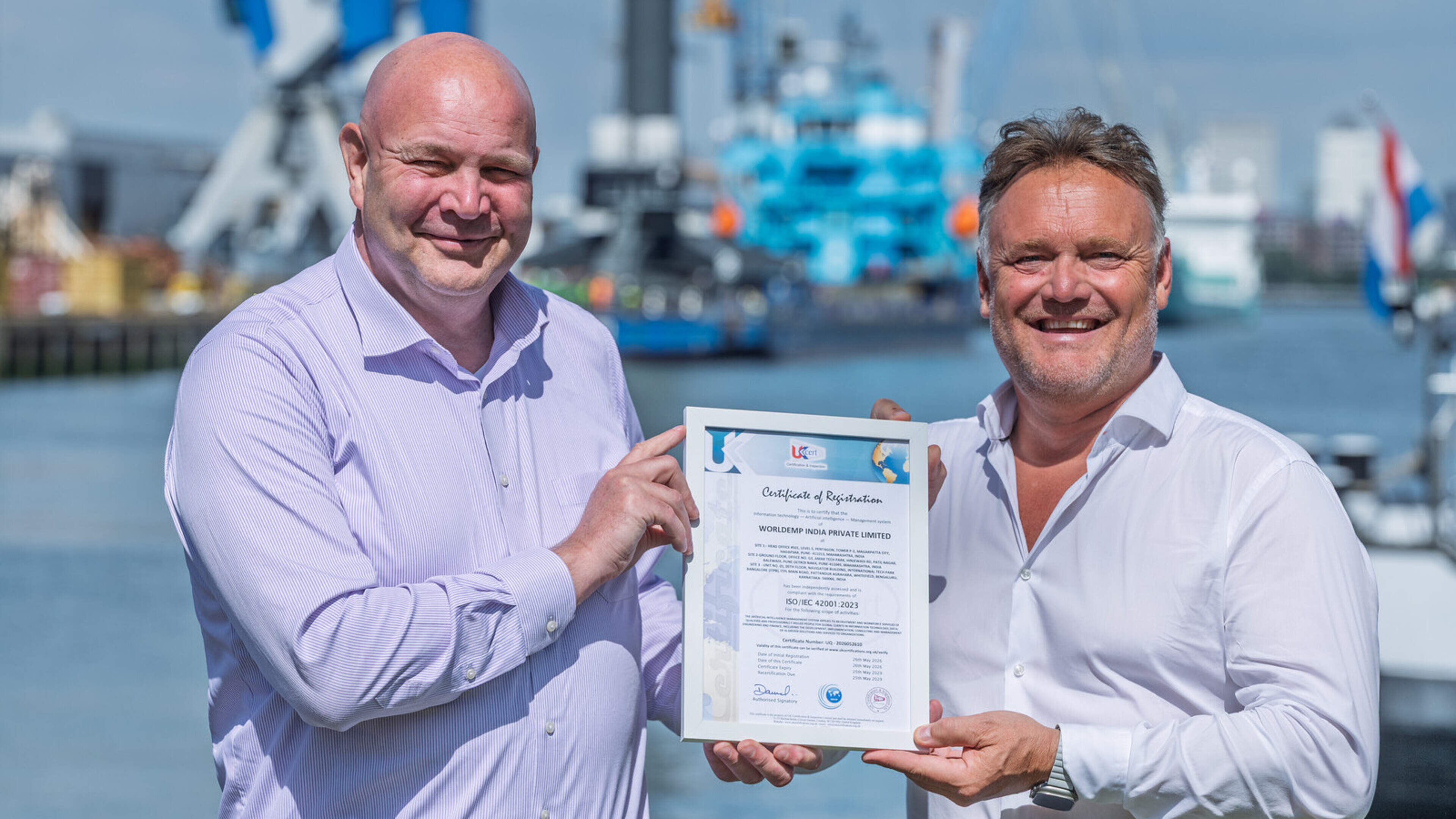 Velsen-based company scores high in AI processes and ranks in the global top 500