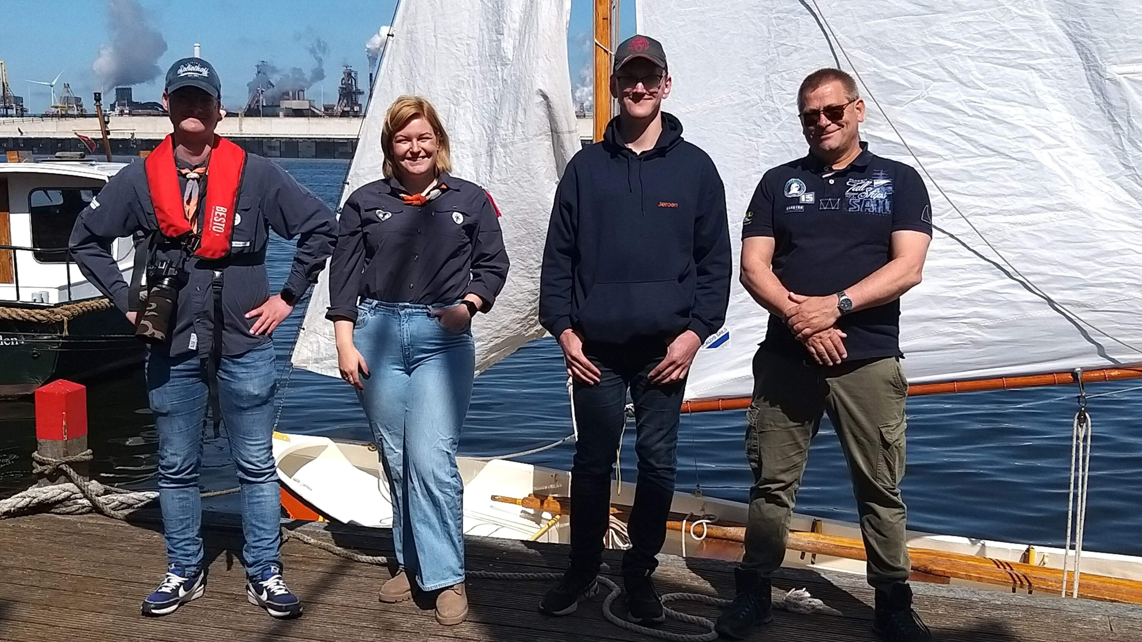 Sea Scout group Nannie van der Wiele holds open day: ‘You make friends for life with us’