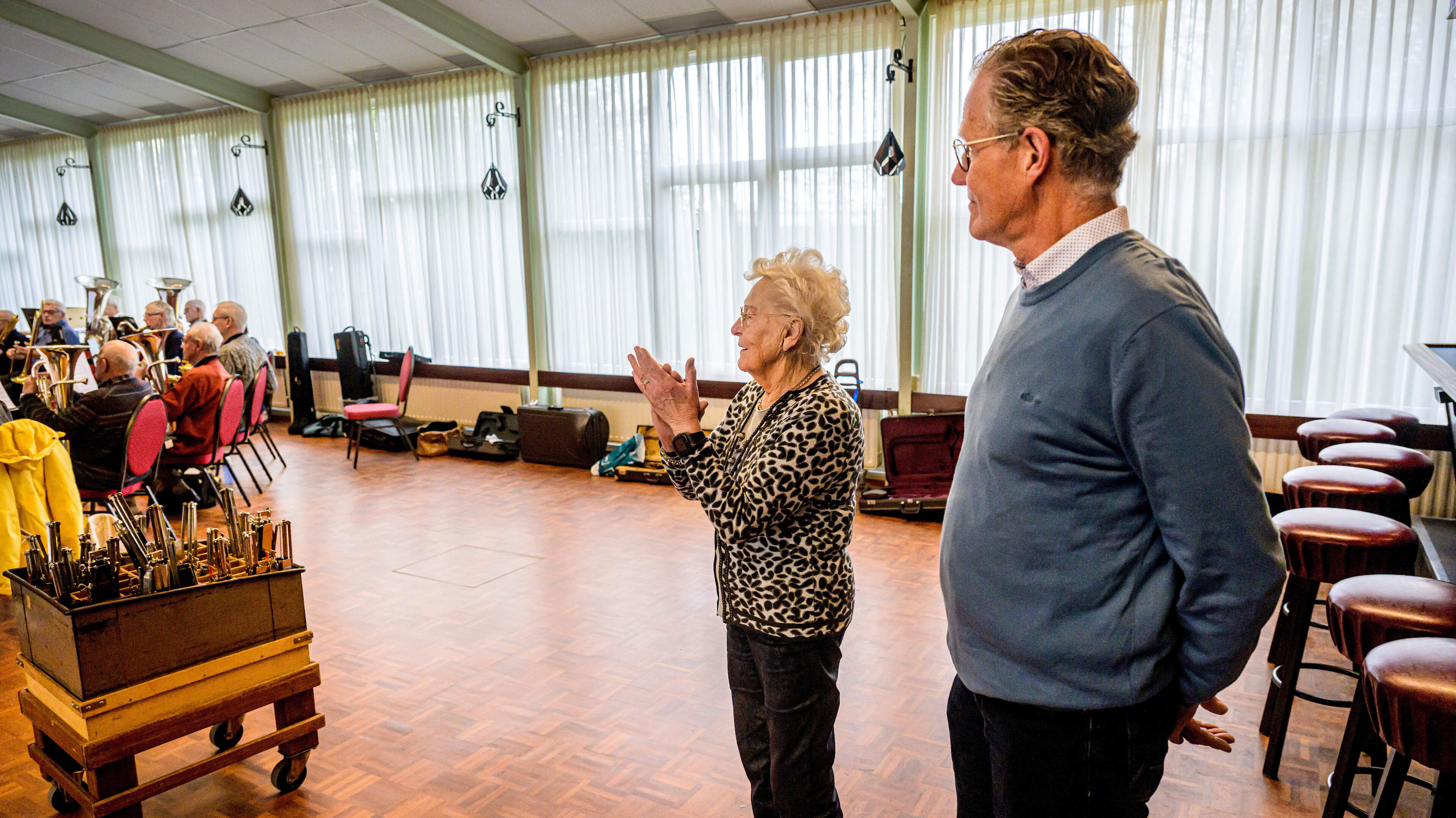 Soli music association celebrates building anniversary and first female member: 'Those boys were cracking up, but I could handle the teasing'