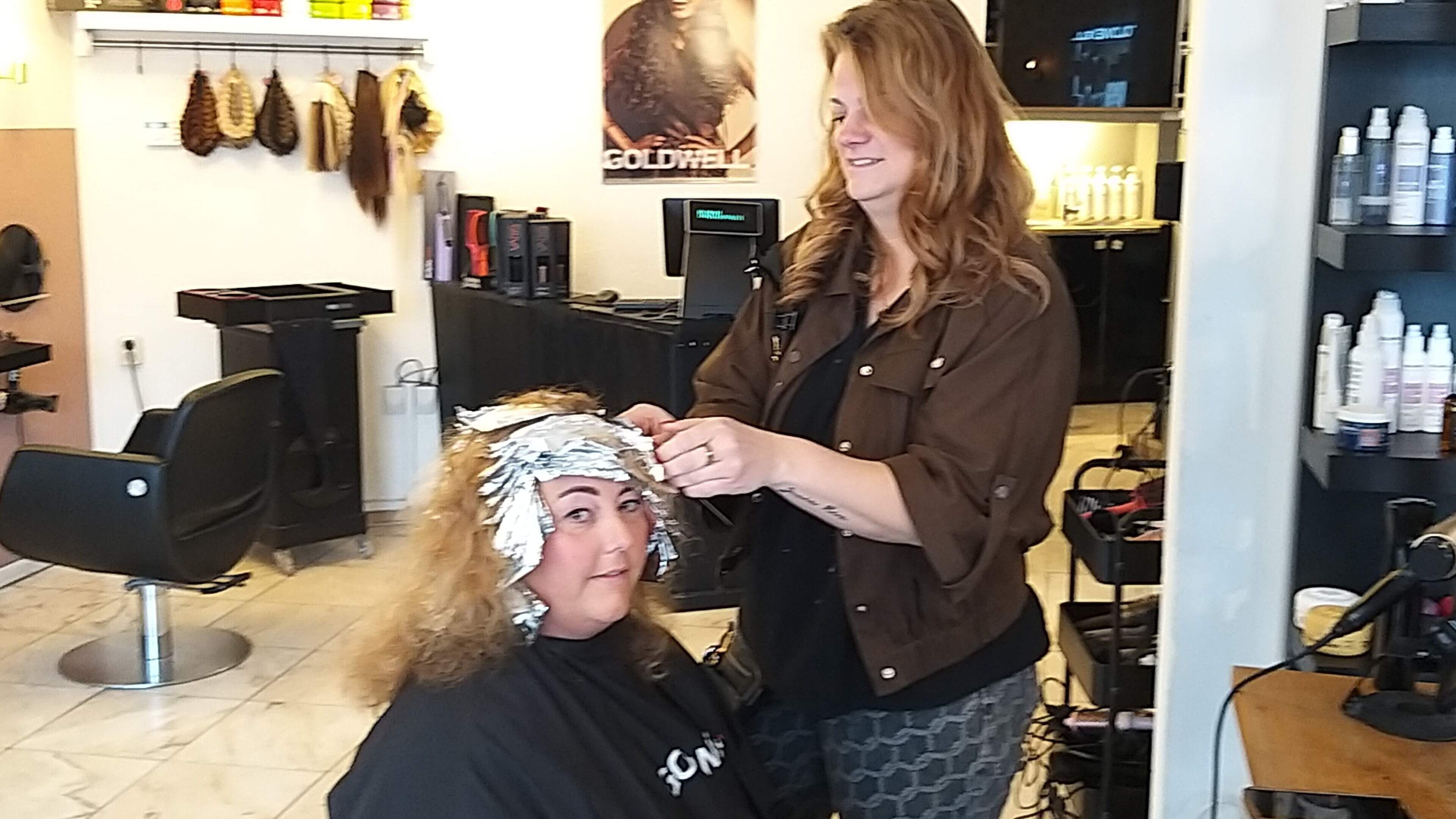 Melanie loves letting her friend Cheryl do her hair: ‘We both played soccer, that’s where I met Cheryl’