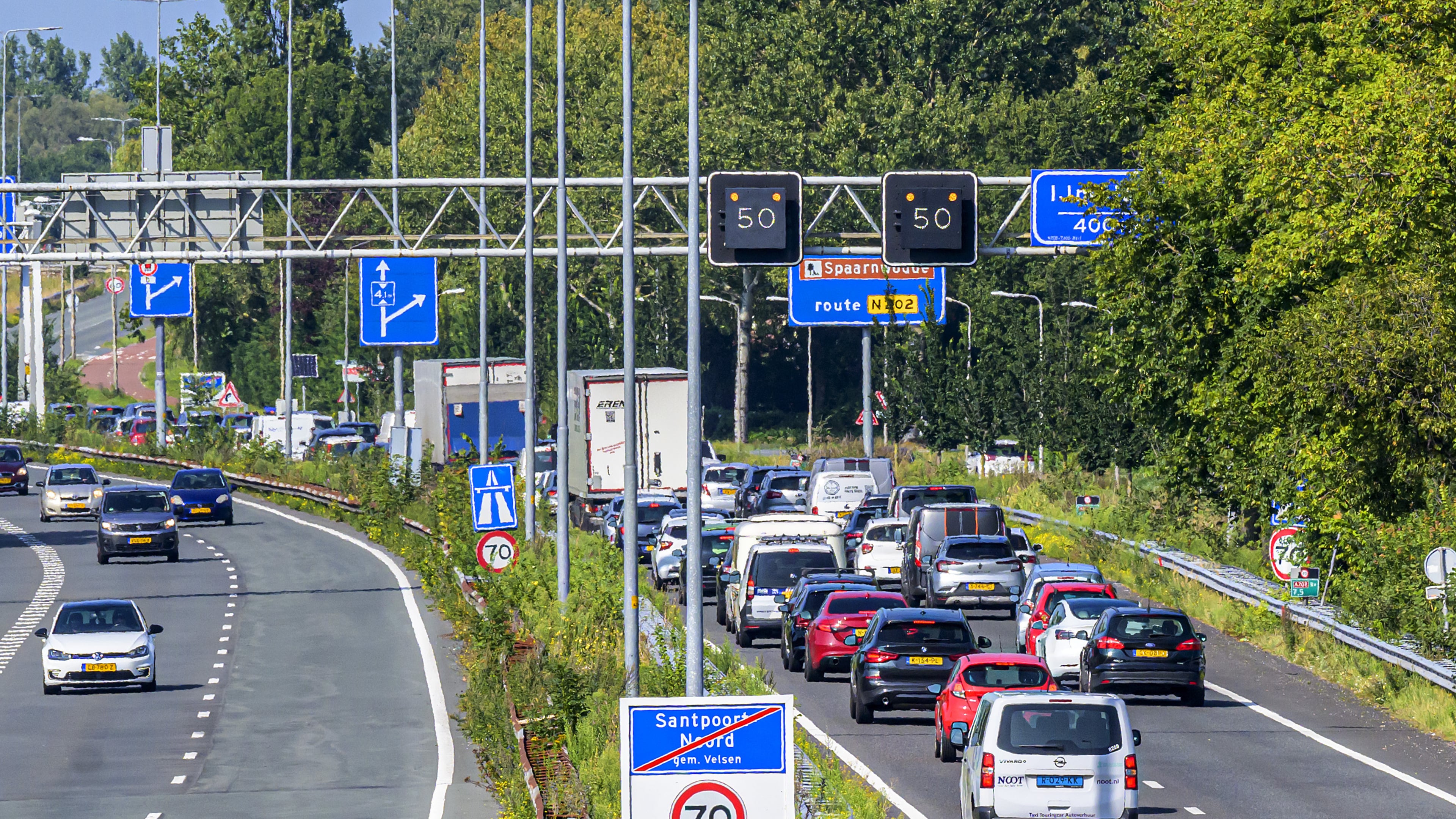 Velsertunnel slip roads closed during Wijkertunnel closure, Velsen fears four weeks of major traffic disruption