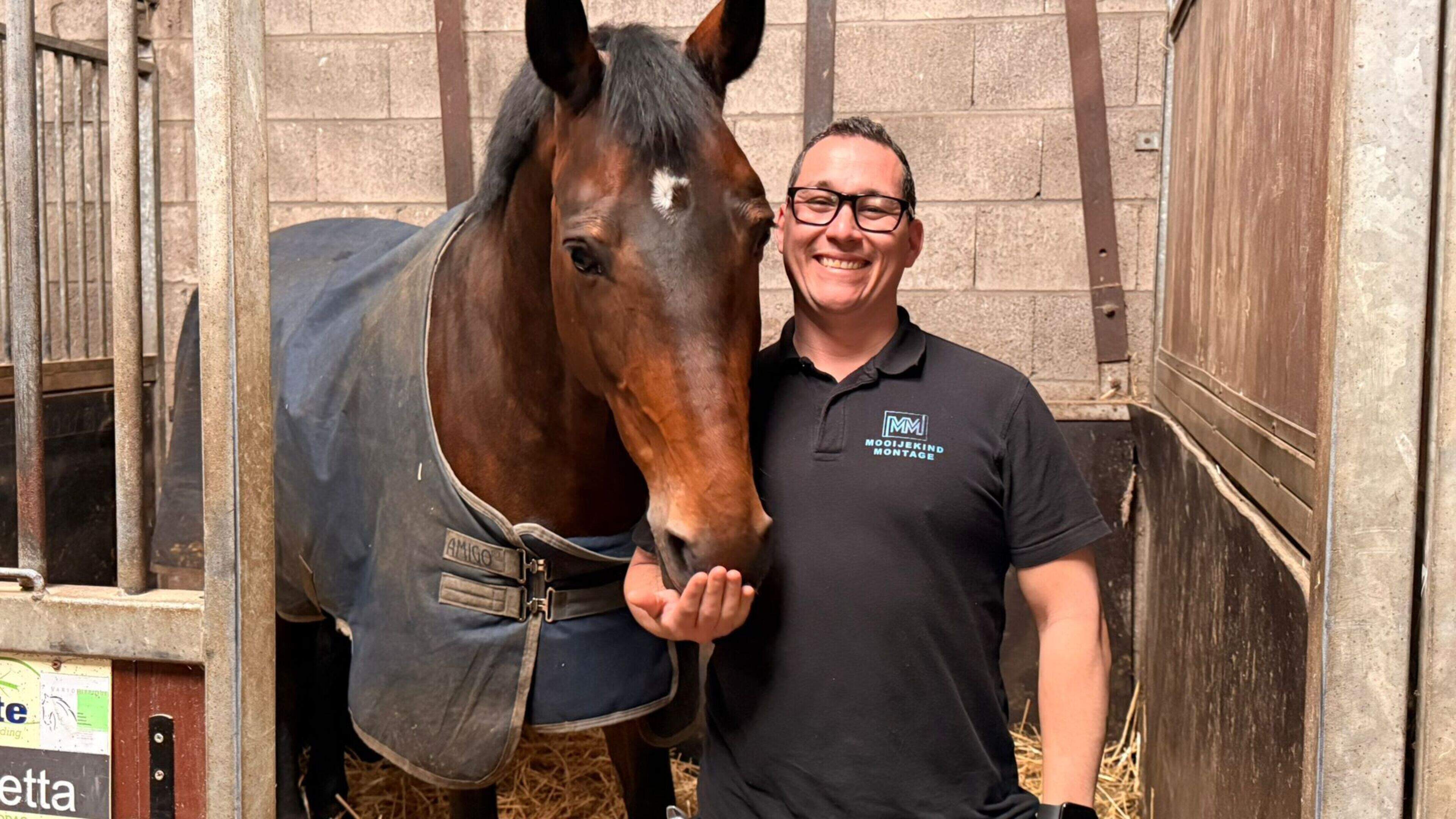Irving’s wife sparked his love for horses: ‘After a hard day’s work, I love being here at the stables’