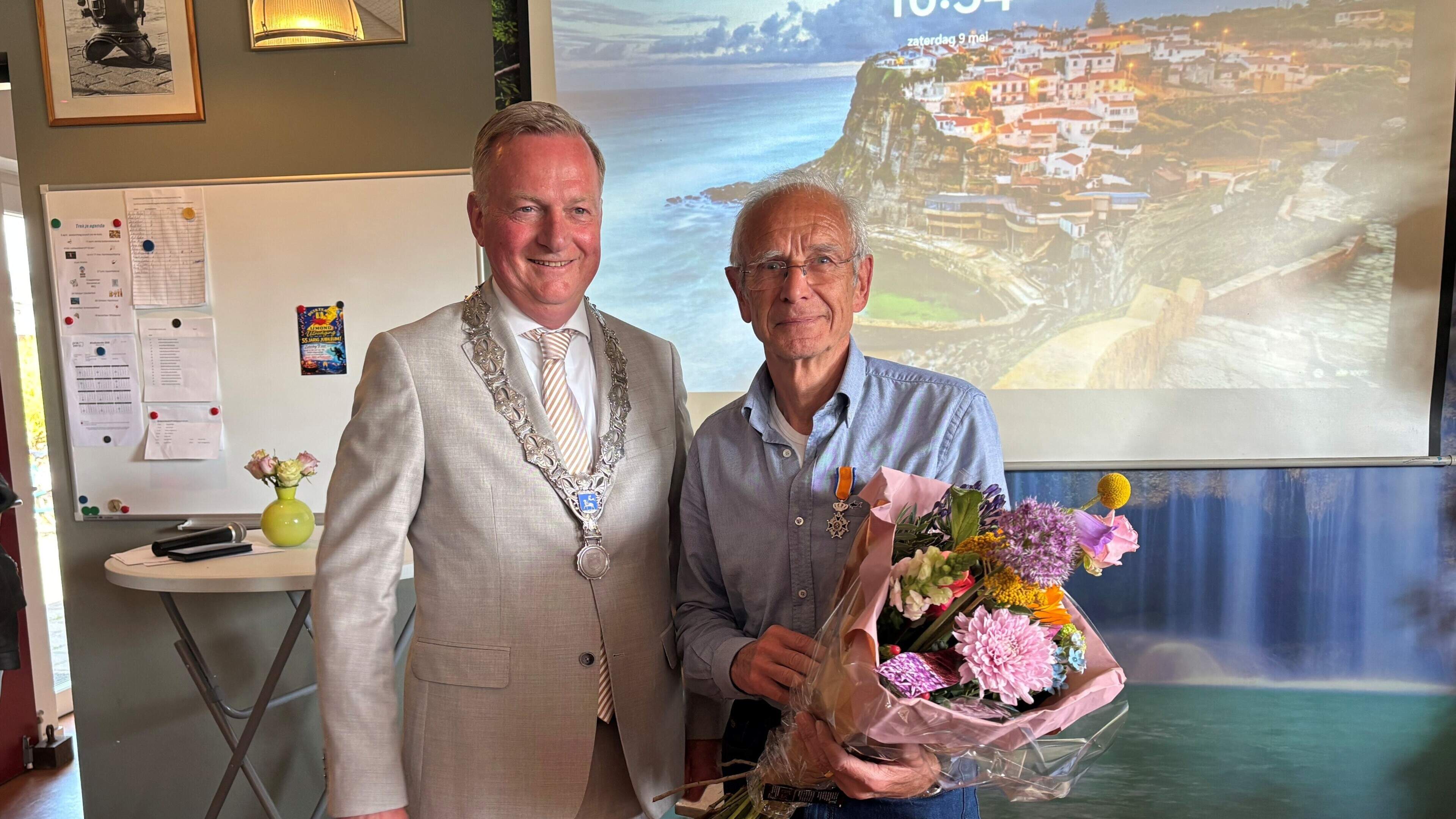 Diver John van den Goorbergh appointed Member of the Order of Orange-Nassau for dedication to Diving Team IJmond
