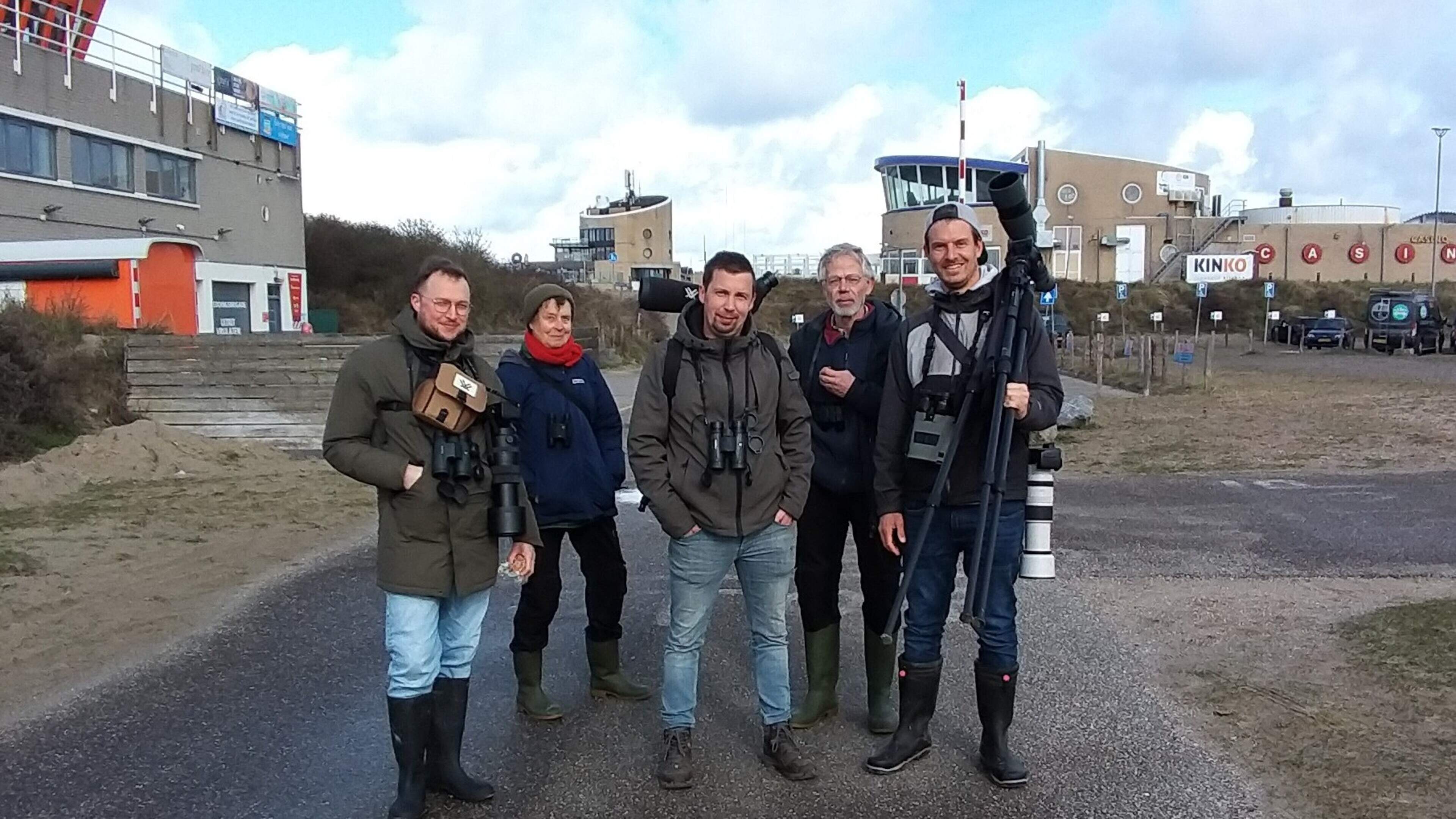 Lars and his group see them flying in IJmuiden aan Zee: ‘Hey, that’s a lifer for me, I can cross it off my list’