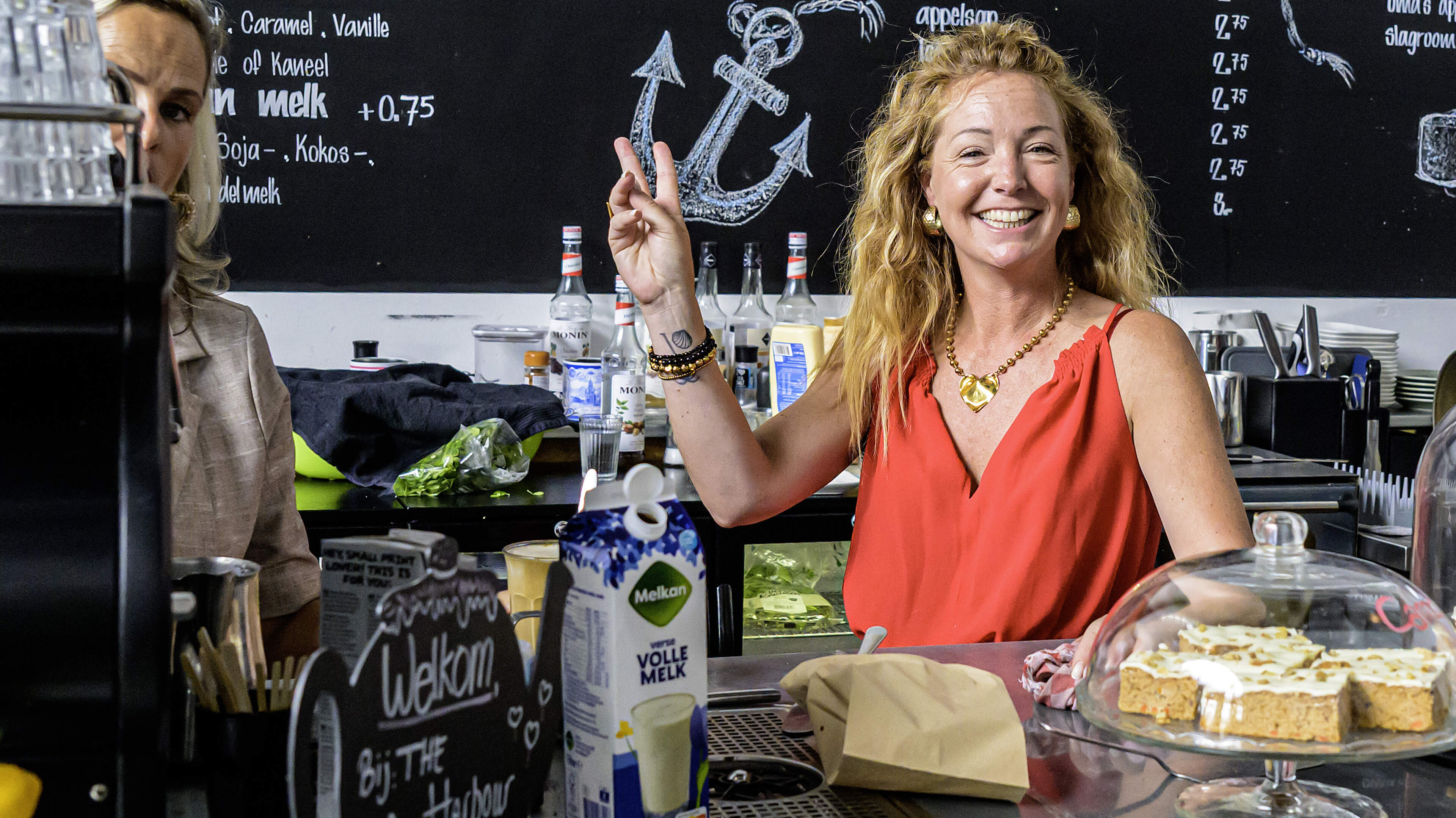 Last day at Cindy's in The Harbour. Regulars say goodbye to their harborside coffee shop