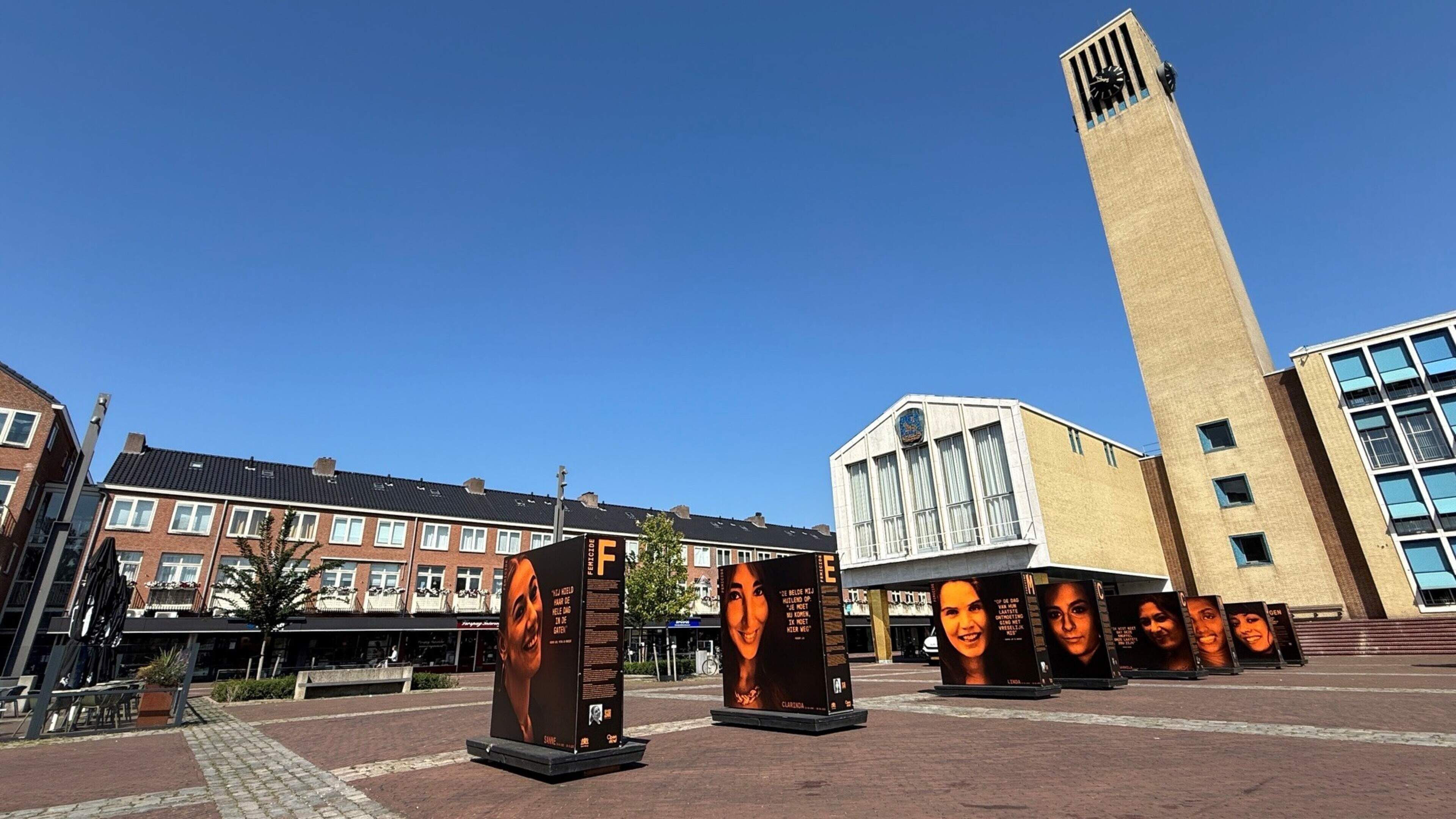 Exhibition in IJmuiden forces passers-by to stop: Violence against women is common