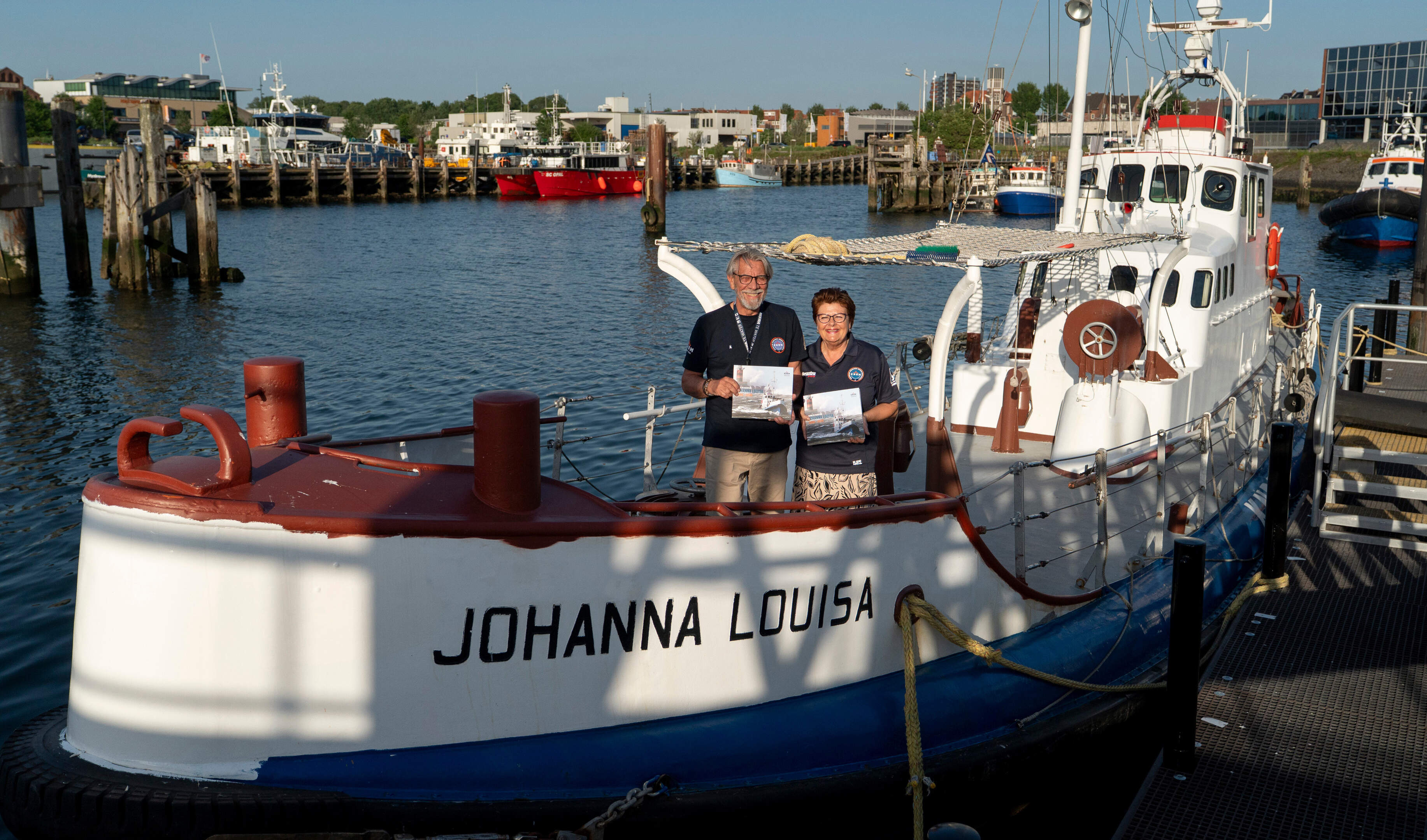 Former skipper Cees de Baar writes book with Jolanda Kalló about lifeboat Johanna Louisa: ‘In Love with the Old Lady’