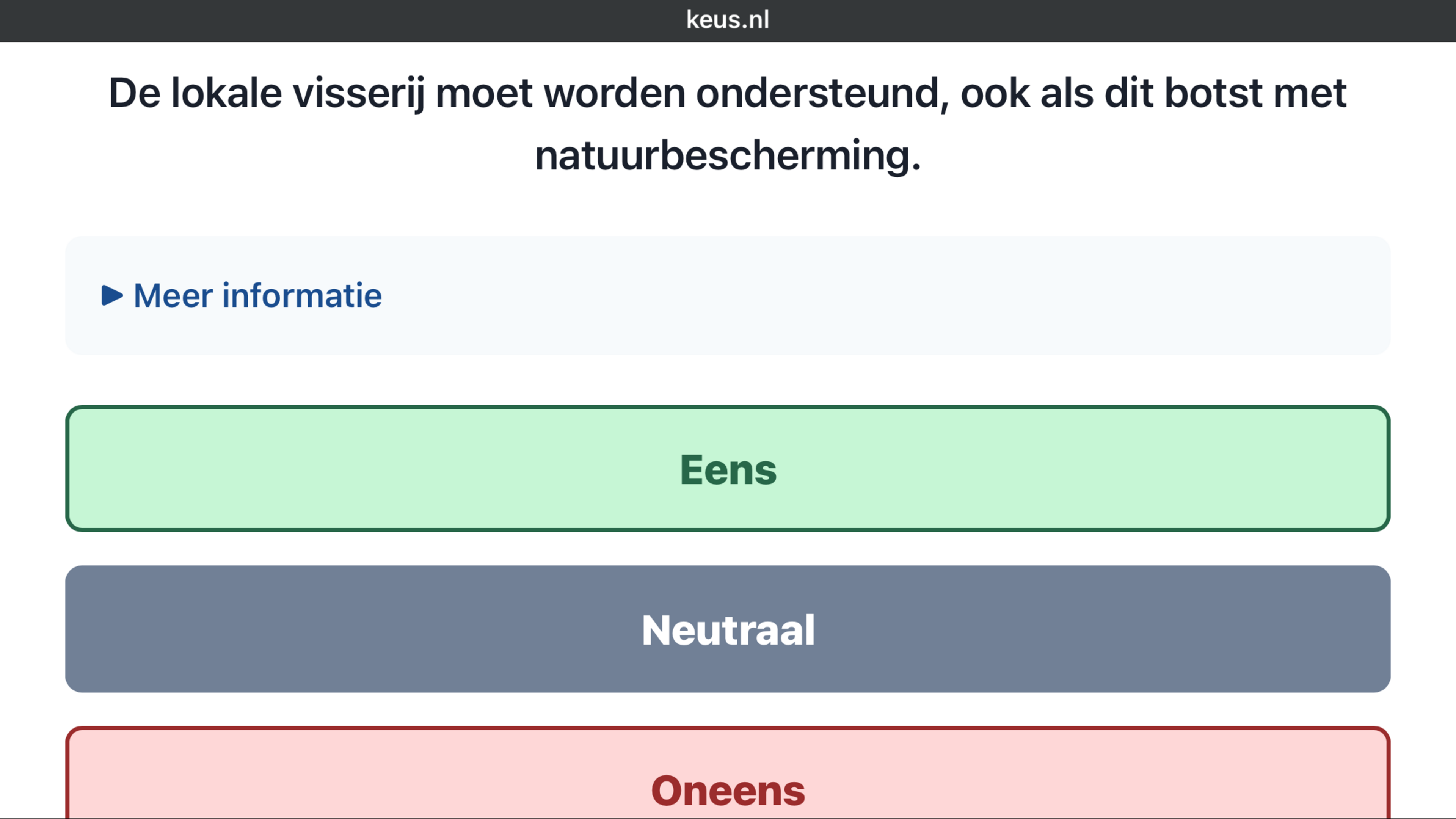 Alternative Velsen voting guide is unverifiable. ‘Fishing is cultural heritage’