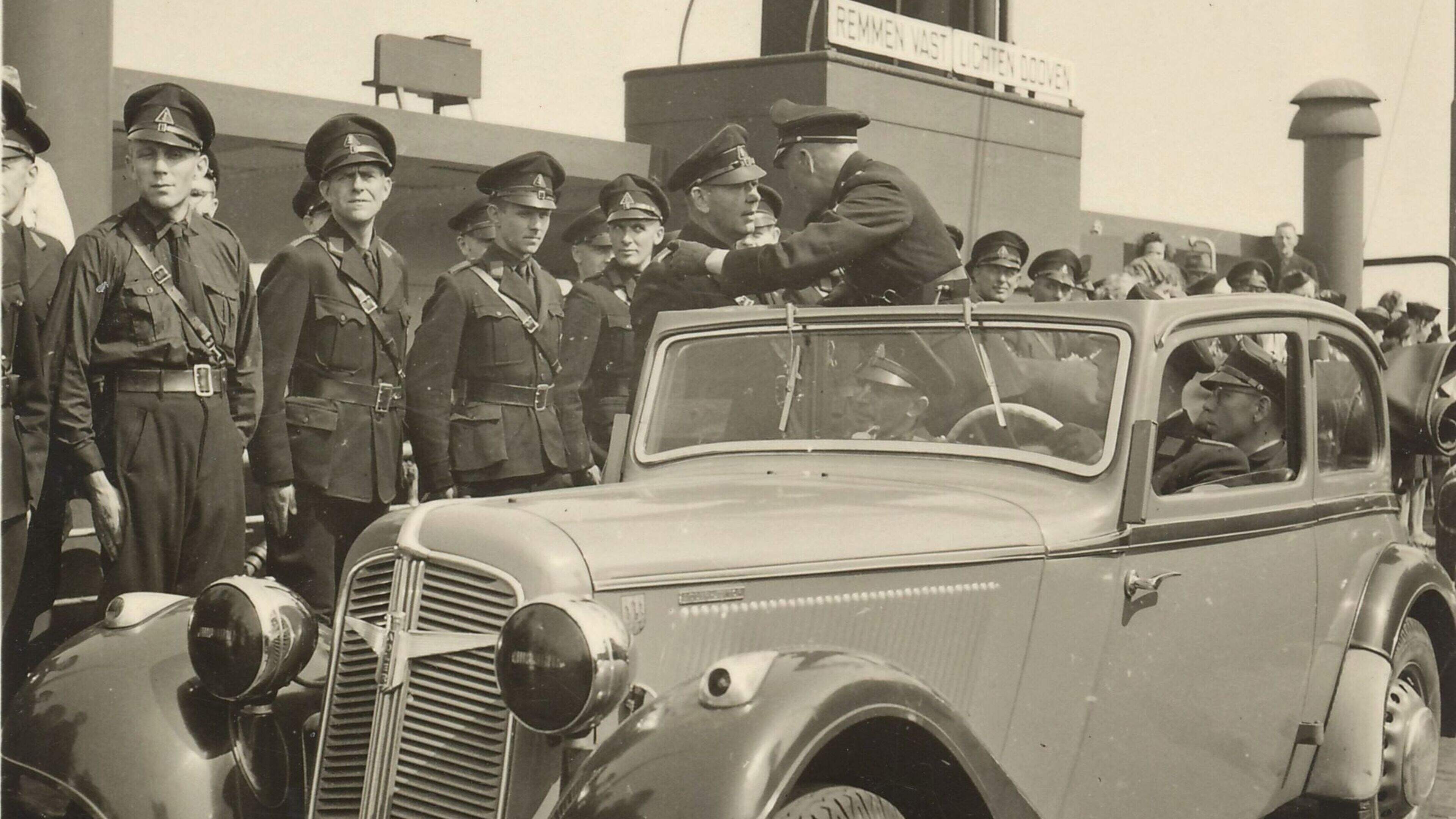 A dark chapter in the history of IJmuiden: NSB leader Anton Mussert worked at the North Lock in the port city