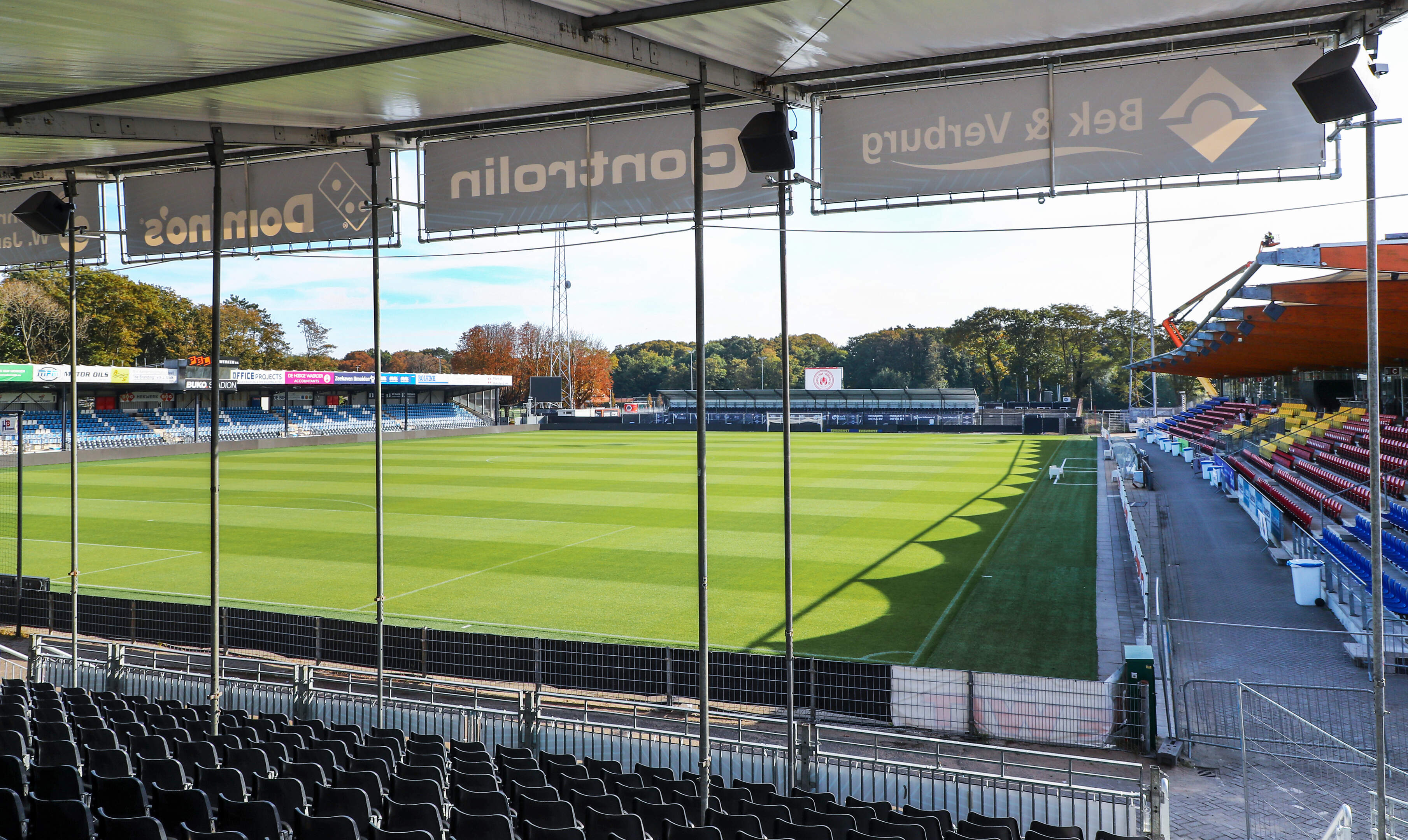 Telstar fans watch crucial match on big screen at Buko Stadium