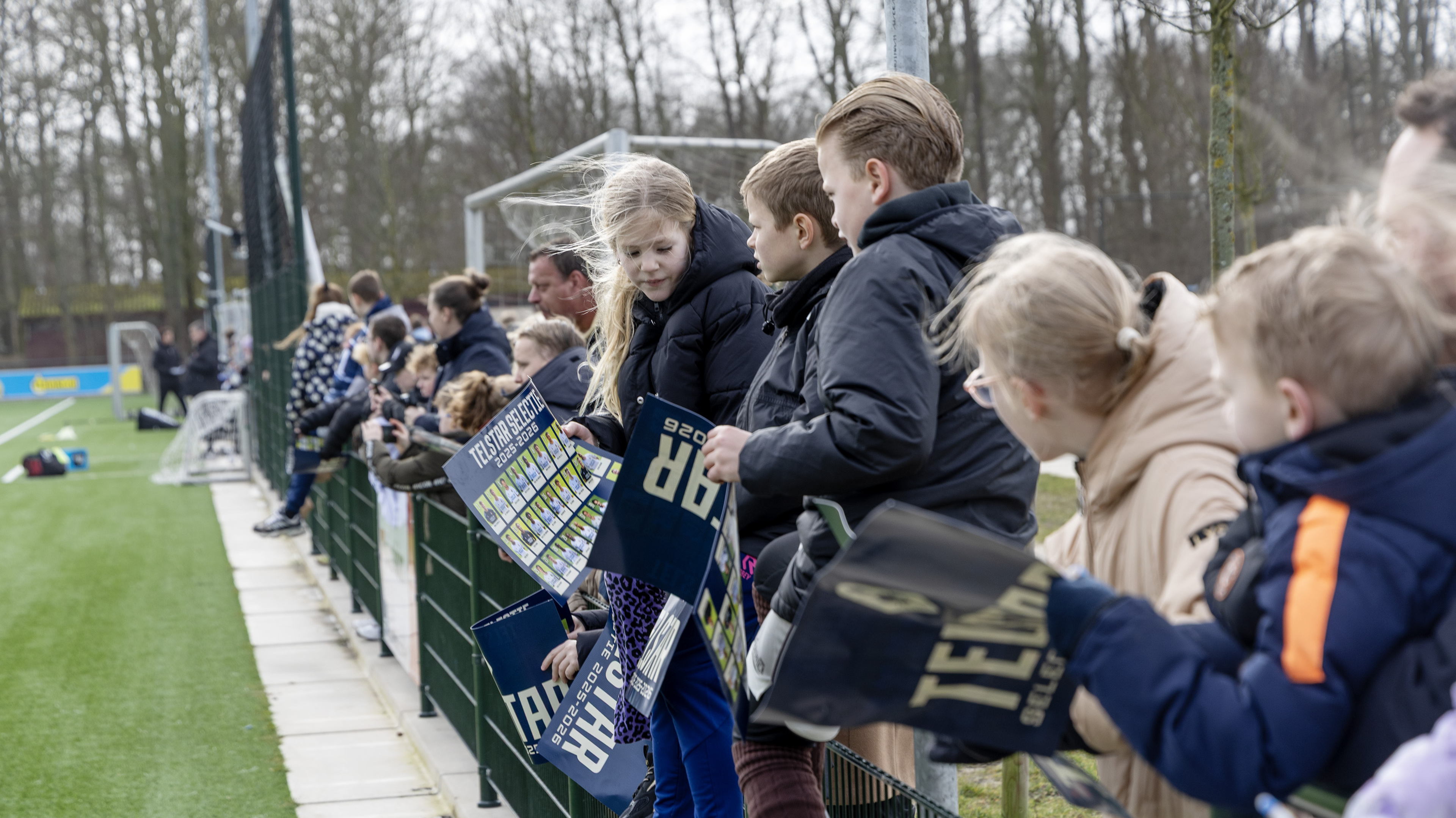 Telstar open training attracts many fans: I always watch the matches at home, so it's great to see the players in person