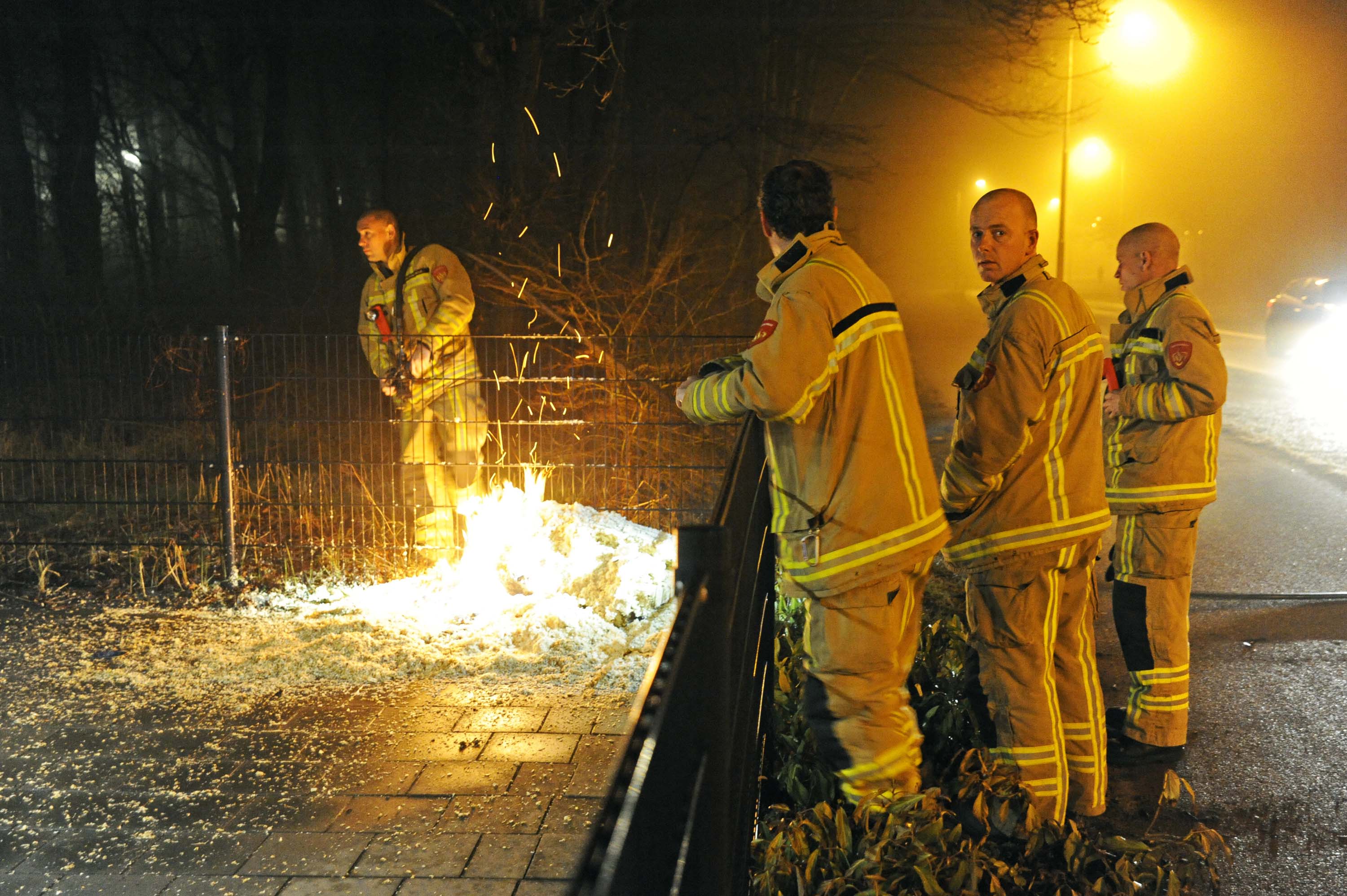 Twee keer brandstichting bij station station Santpoort-Noord