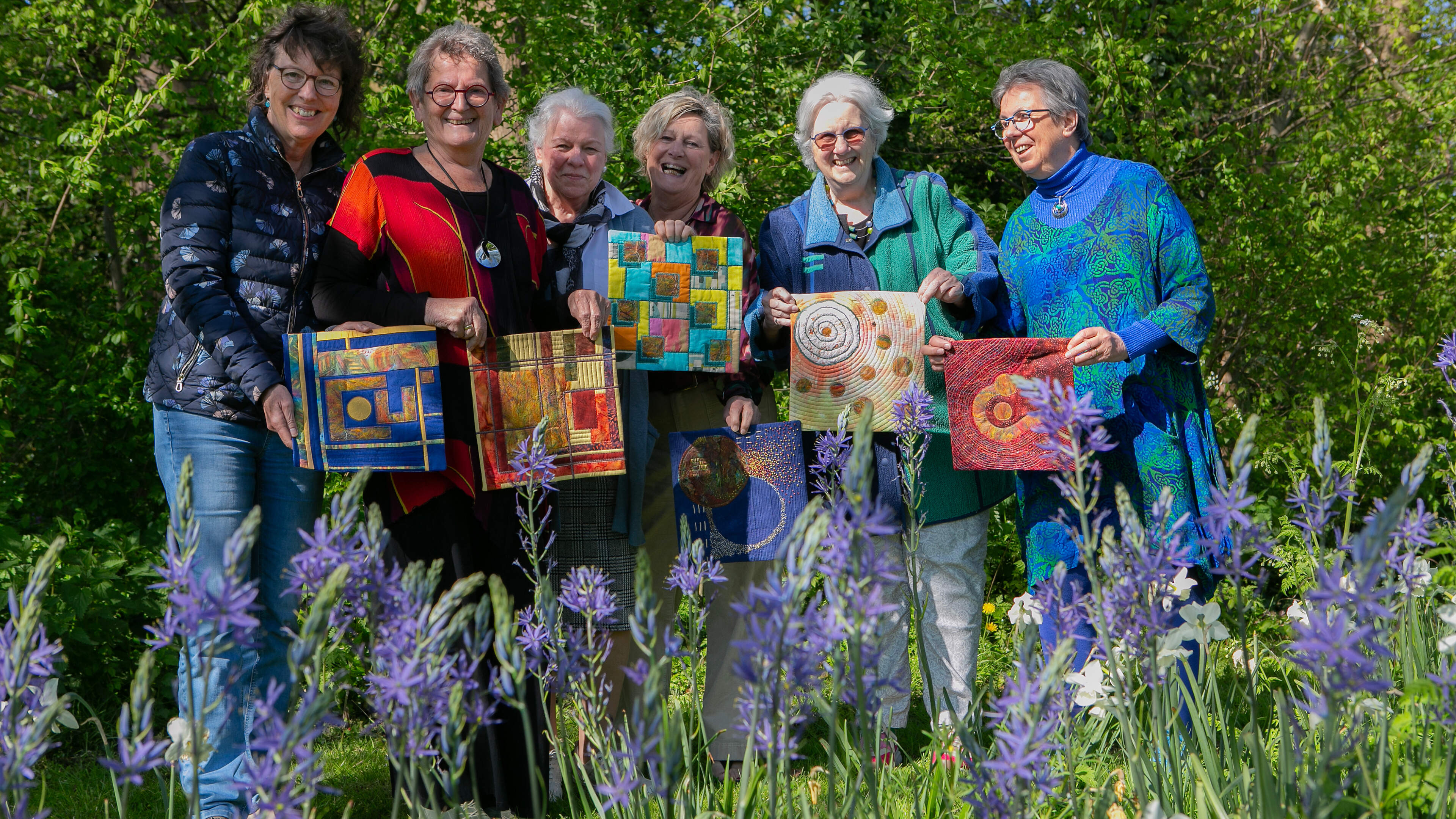 Members of Quilt Club 'Out of the Box' exhibit best works at 't Mosterdzaadje in Santpoort-Noord: 'We all have our own style'